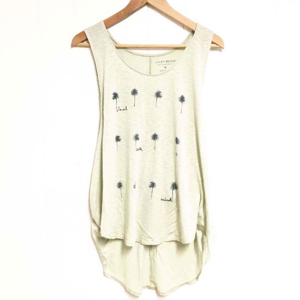 Lucky Brand Local State of Mind Palm Tree Tank